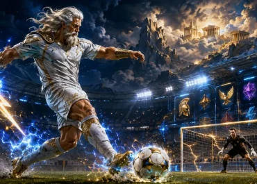 When Zeus Takes a Penalty Kick: The Story Behind Goals of Olympus BoltLock™