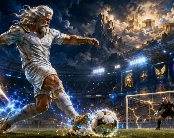 When Zeus Takes a Penalty Kick: The Story Behind Goals of Olympus BoltLock™
